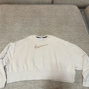 Nike Cream Apparel with Black Accents